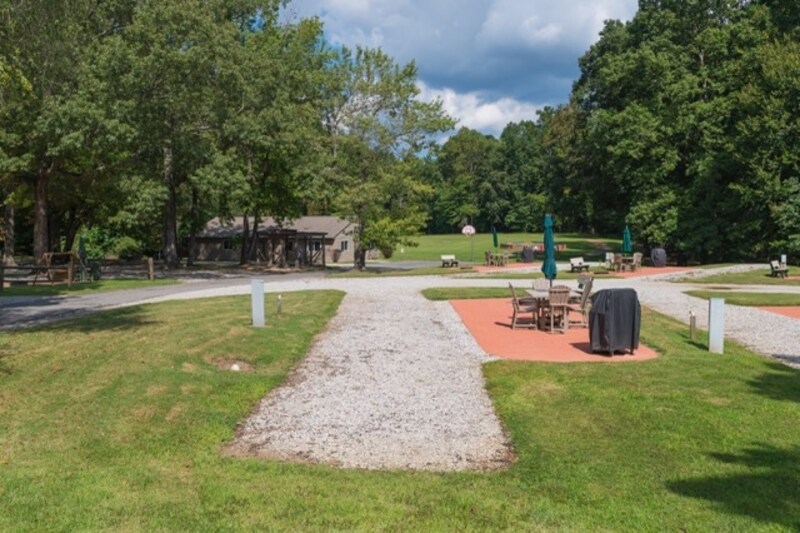 Premium with Patio Back-In RV Site-4